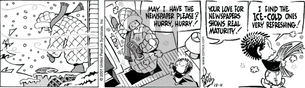 Rose is Rose on Tuesday December 11, 2001 Comic Strip