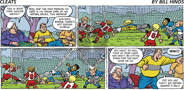 Cleats - Sunday December 10, 2006 Comic Strip