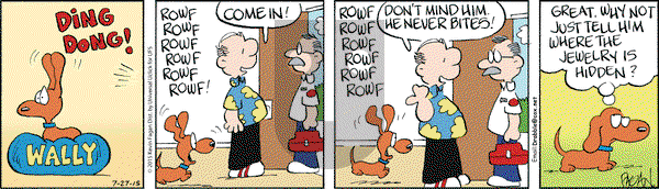 Drabble on Monday July 27, 2015 Comic Strip