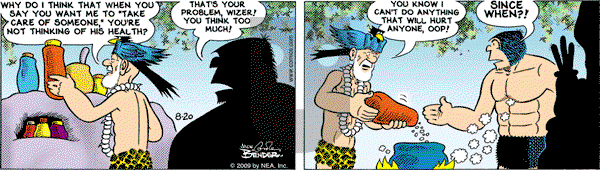 Alley Oop on Thursday August 20, 2009 Comic Strip