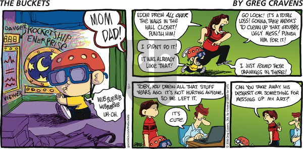 The Buckets on Sunday May 29, 2016 Comic Strip