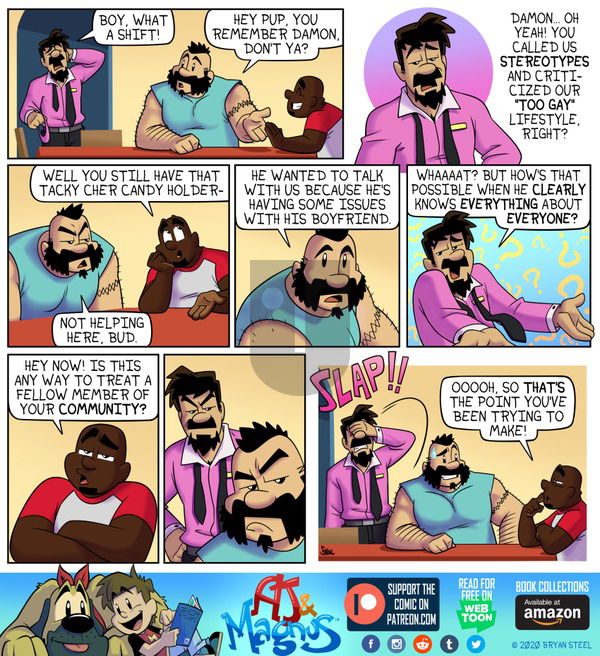 AJ and Magnus on Sunday September 27, 2020 Comic Strip