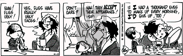 Rose is Rose on Saturday October 19, 1991 Comic Strip