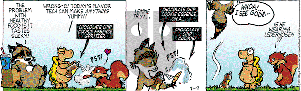 Over the Hedge on Friday July 7, 2017 Comic Strip
