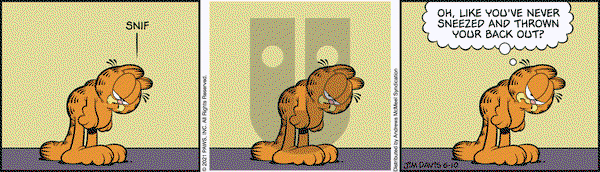 Garfield - Thursday June 10, 2021 Comic Strip