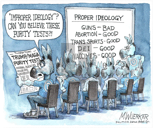 Matt Wuerker on Wednesday April 9, 2025 Comic Strip