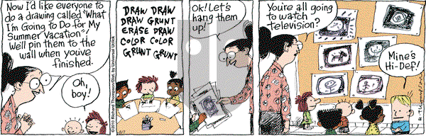 Cul de Sac on Monday June 7, 2010 Comic Strip