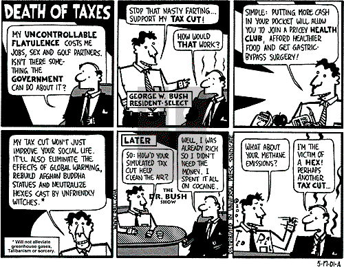Ted Rall on Thursday May 17, 2001 Comic Strip