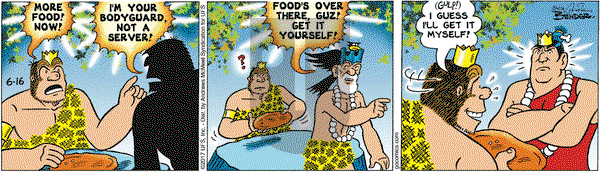 Alley Oop on Friday June 16, 2017 Comic Strip