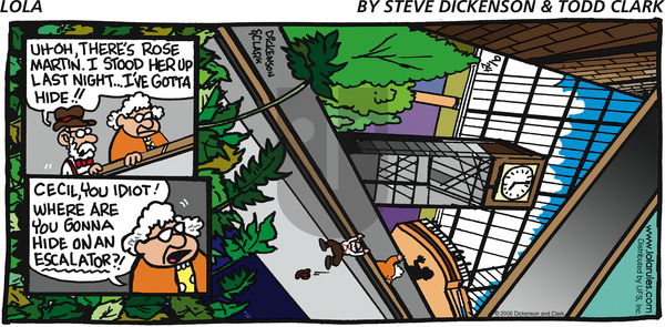 Lola on Sunday September 24, 2006 Comic Strip