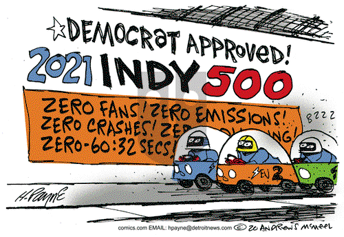 Henry Payne on Thursday August 27, 2020 Comic Strip