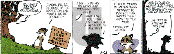 Over the Hedge on Thursday November 21, 2013 Comic Strip