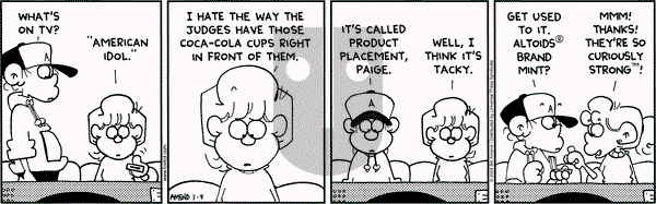 FoxTrot on Tuesday March 9, 2004 Comic Strip