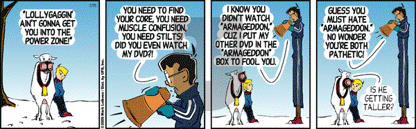 Cow and Boy Classics on Wednesday February 25, 2009 Comic Strip