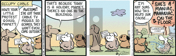 DeFlocked on Monday May 28, 2012 Comic Strip