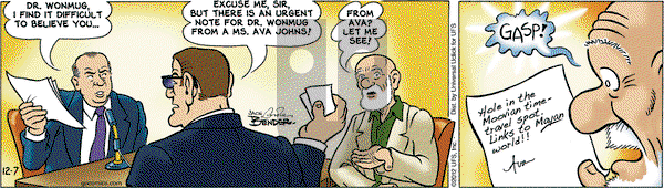 Alley Oop on Friday December 7, 2012 Comic Strip