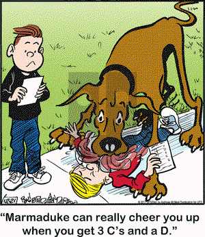 Marmaduke on Thursday December 21, 2017 Comic Strip