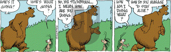 The Grizzwells on Wednesday September 23, 2009 Comic Strip