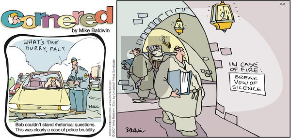 Cornered on Sunday June 3, 2007 Comic Strip