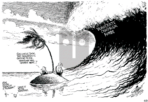 Pat Oliphant on Monday April 9, 2007 Comic Strip