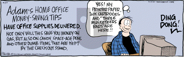 Adam@Home - Friday October 17, 2008 Comic Strip