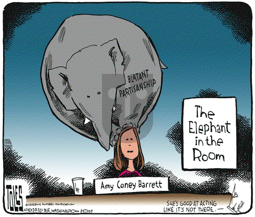 Tom Toles on Wednesday October 14, 2020 Comic Strip