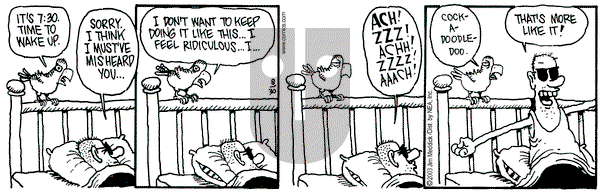 Monty on Saturday August 30, 2003 Comic Strip