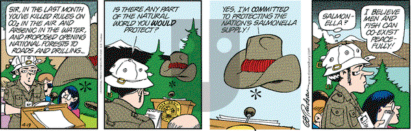 Doonesbury on Thursday April 19, 2001 Comic Strip