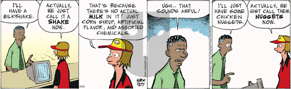 Lucky Cow on Sunday October 2, 2005 Comic Strip