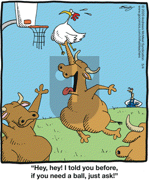 In the Bleachers on Monday May 4, 2020 Comic Strip