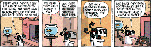 Pooch Cafe on Saturday December 23, 2017 Comic Strip