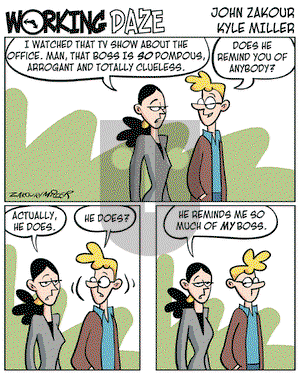Working Daze on Friday November 18, 2005 Comic Strip