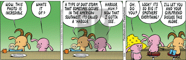 Pearls Before Swine on Saturday March 29, 2014 Comic Strip