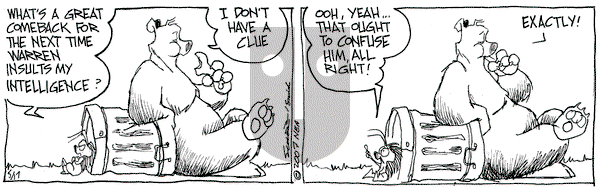 The Grizzwells on Thursday May 17, 2007 Comic Strip