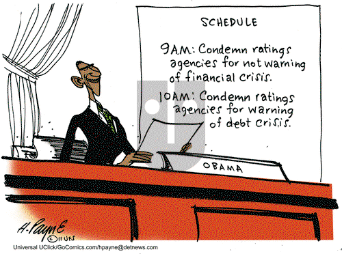 Henry Payne on Wednesday August 10, 2011 Comic Strip