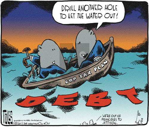Tom Toles on Wednesday November 29, 2017 Comic Strip