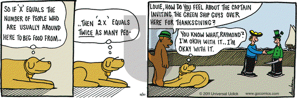 Overboard on Monday November 21, 2011 Comic Strip