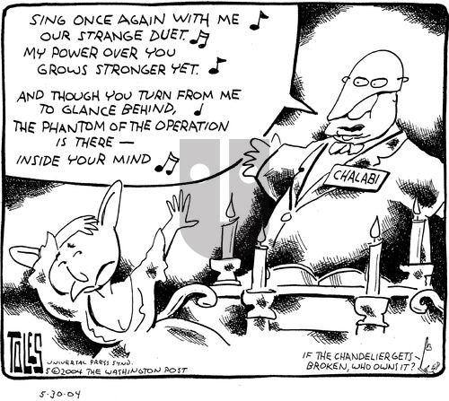 Tom Toles on Sunday May 30, 2004 Comic Strip