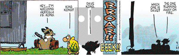 Over the Hedge on Wednesday April 21, 2021 Comic Strip