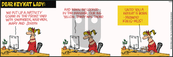 Mike du Jour on Wednesday December 25, 2024 Comic Strip