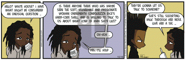 The Boondocks on Thursday October 16, 2003 Comic Strip