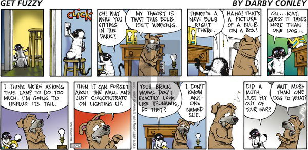 Get Fuzzy - Sunday December 18, 2016 Comic Strip