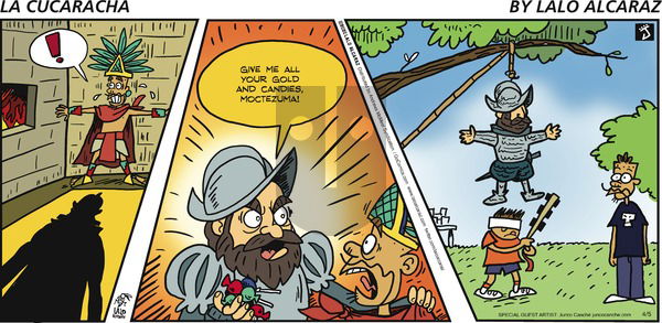 La Cucaracha - Sunday April 5, 2020 Comic Strip