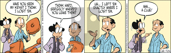Baldo on Tuesday February 26, 2019 Comic Strip