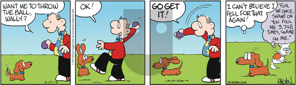 Drabble on Friday December 27, 2013 Comic Strip