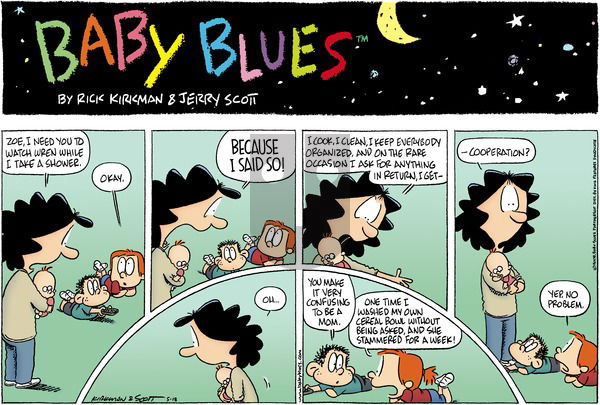 Baby Blues on Sunday May 18, 2008 Comic Strip