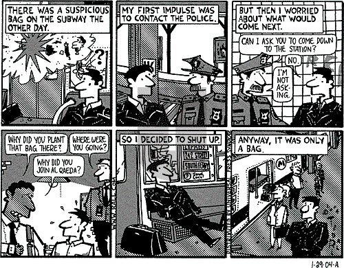 Ted Rall on Thursday January 29, 2004 Comic Strip