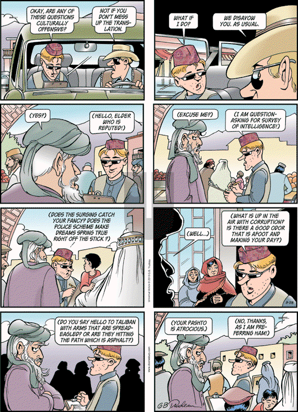 Doonesbury - Sunday March 28, 2010 Comic Strip