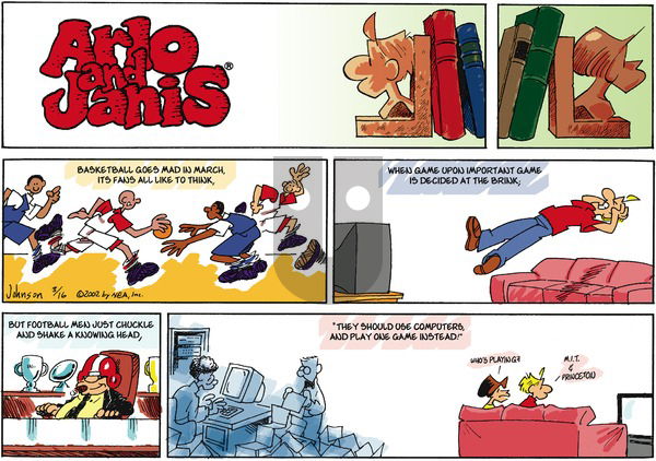Arlo and Janis on Sunday March 16, 2003 Comic Strip