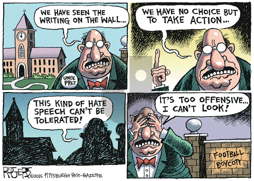 Rob Rogers on Friday November 13, 2015 Comic Strip
